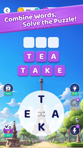 Word Journey - Gameplay image of android game