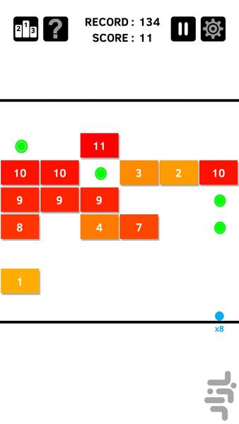 Ballz (Brick Breaker) - عکس بازی موبایلی اندروید