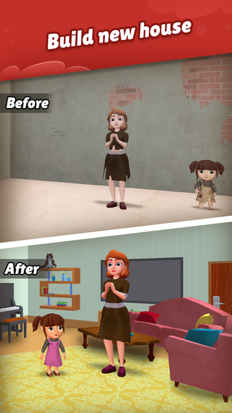 Home Pin ۳: Homeless Adventure - عکس بازی موبایلی اندروید