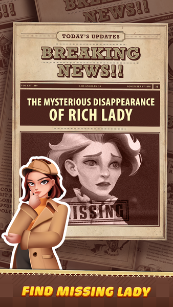 Pin Detective: Mystery Mansion - Gameplay image of android game