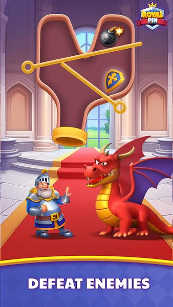 Royal Pin: King Adventure - عکس بازی موبایلی اندروید