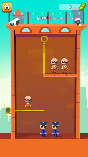 Prison Escape: Pin Rescue - Gameplay image of android game