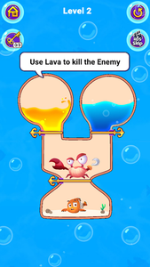 Fish Pin - Water Puzzle - Gameplay image of android game