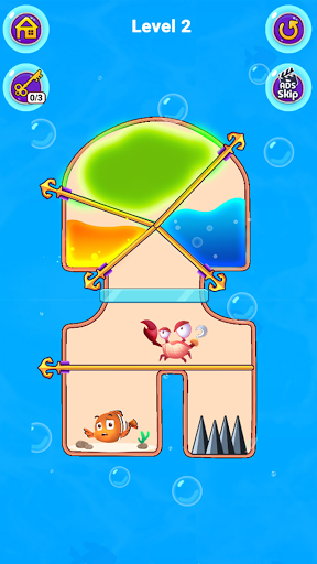 Fish Pin - Water Puzzle - عکس بازی موبایلی اندروید
