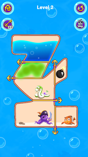 Fish Pin - Water Puzzle - عکس بازی موبایلی اندروید