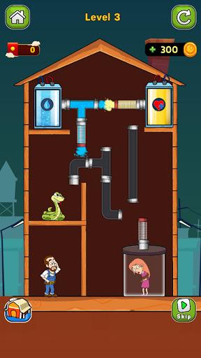 Home Pipe: Water Puzzle - Gameplay image of android game