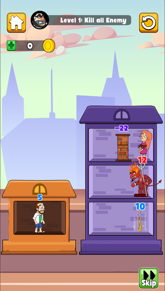 Home Tower Puzzle - Gameplay image of android game