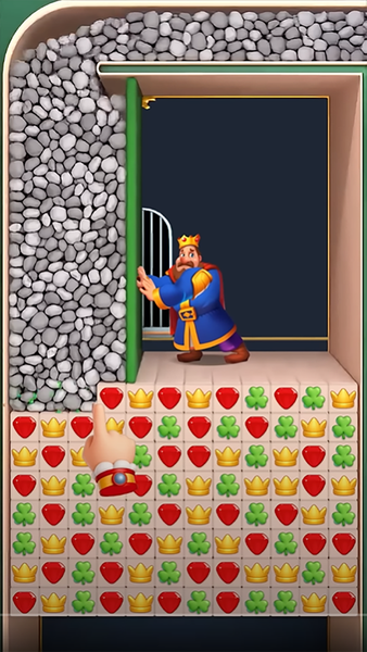 Kingdom Match: Royal Adventure - Gameplay image of android game