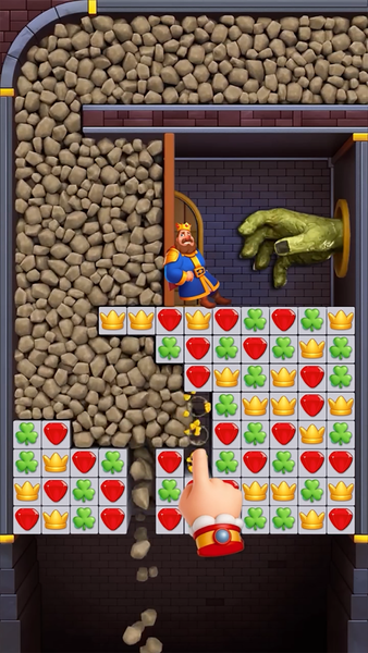 Kingdom Match: Royal Adventure - عکس بازی موبایلی اندروید