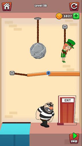 Save The Wife - Cut Rope Puzzle - Gameplay image of android game