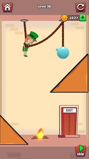 Save The Wife - Cut Rope Puzzle - Gameplay image of android game