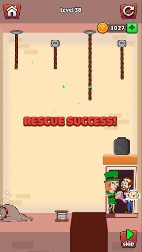 Save The Wife - Cut Rope Puzzle - Gameplay image of android game