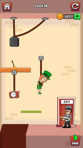 Save The Wife - Cut Rope Puzzle - Gameplay image of android game