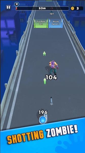 Zombie War: Shoot and Run - عکس بازی موبایلی اندروید
