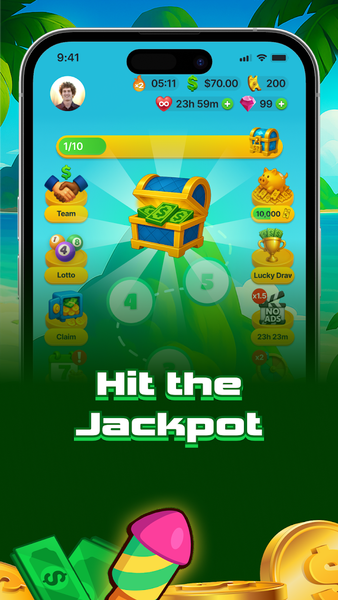 Hexa Flip: Sorting Money Game - عکس بازی موبایلی اندروید