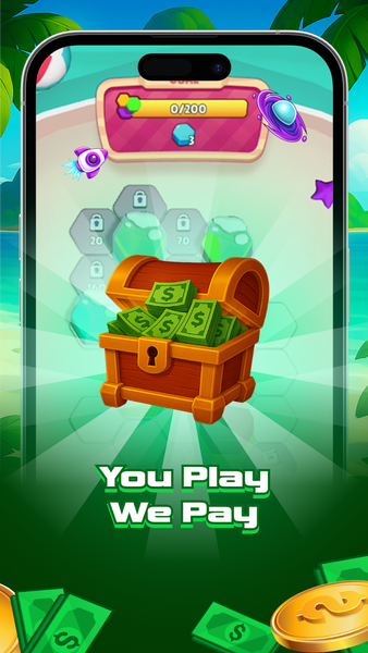 Hexa Flip: Sorting Money Game - عکس بازی موبایلی اندروید