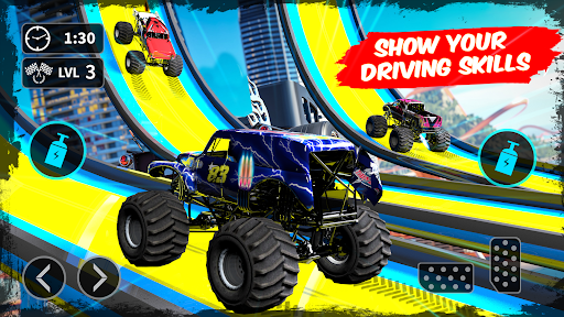 Monster Truck Jam 4x4 Racing - Image screenshot of android app