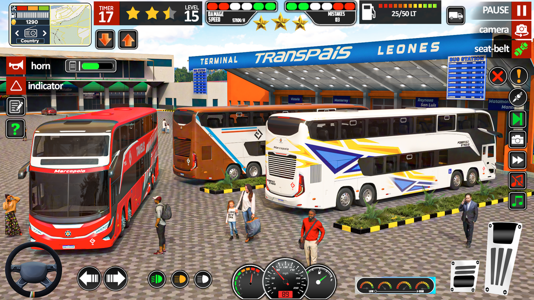 Vehicle Driver Simulator ۳D - عکس بازی موبایلی اندروید