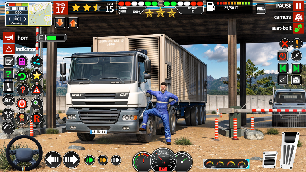 Vehicle Driver Simulator ۳D - عکس بازی موبایلی اندروید