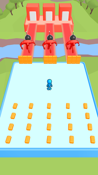 Wall Defense 3D - Gameplay image of android game