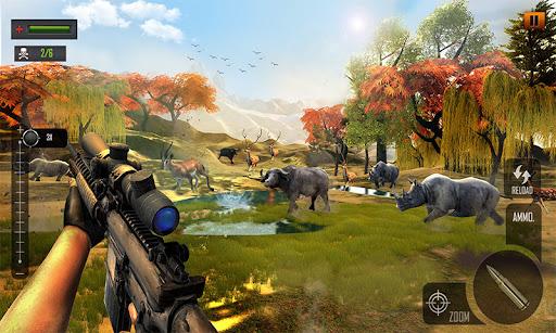 Wild Jungle Deer Hunting Games - Gameplay image of android game