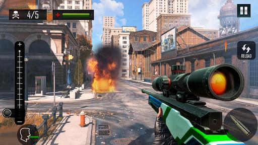 Sniper FPS Shooting: Offline Gun Shooting Games - Gameplay image of android game