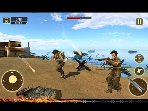 World War 2 Army Squad Heroes : Fps Shooting Games - Gameplay image of android game