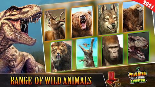 Wild Dino Animal Zoo Hunter - عکس برنامه موبایلی اندروید