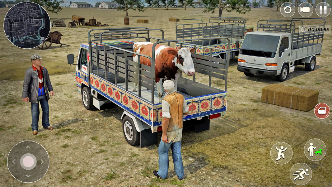 Farm Animal Transport Games 3D - Gameplay image of android game