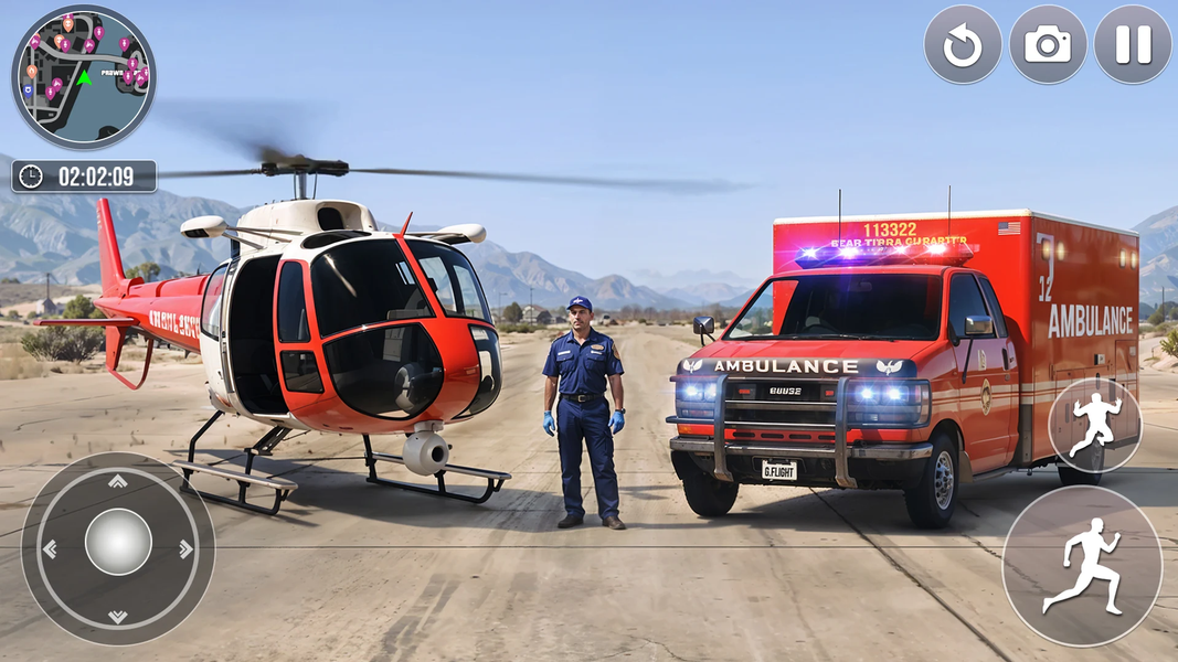 Ambulance Rescue Games Doctor - عکس بازی موبایلی اندروید