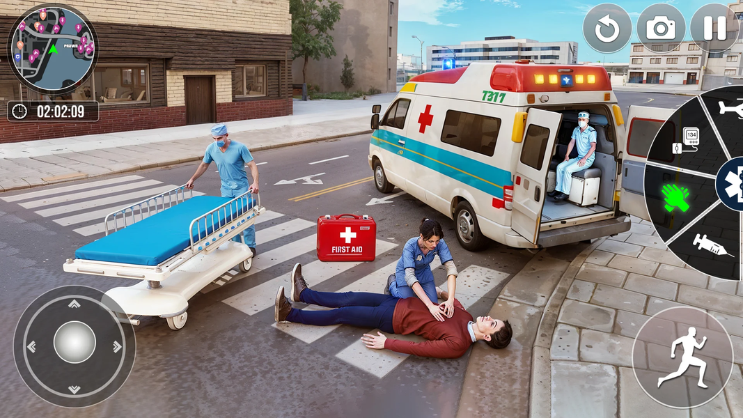 Ambulance Rescue Games Doctor - عکس بازی موبایلی اندروید