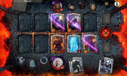 Elemancer – Legend of Cards: Collectible Card Game - Gameplay image of android game