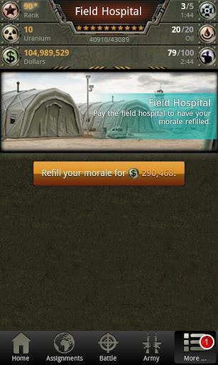 War Game - Combat Strategy - عکس بازی موبایلی اندروید