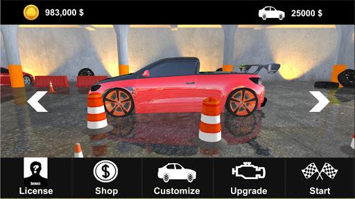 Scirocco Cars Park - Modern Car Park Simulation - Gameplay image of android game