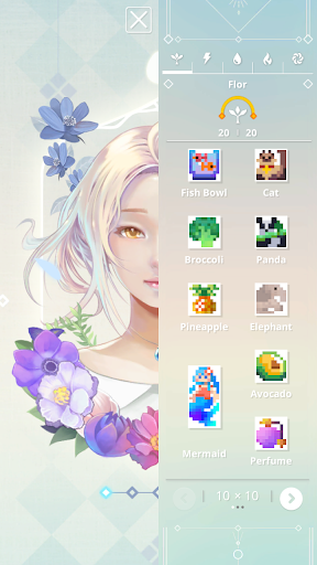 Eyes : Nonogram - Gameplay image of android game