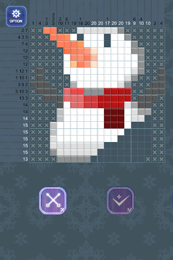 Two Eyes - Nonogram - Gameplay image of android game