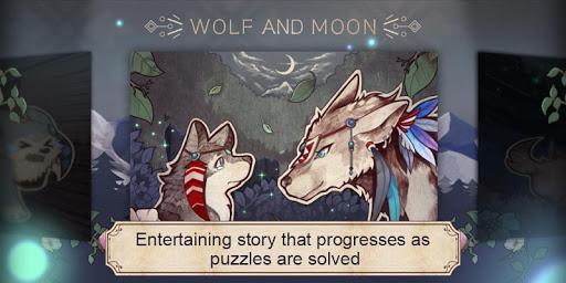 Wolf And Moon : Sudoku - Gameplay image of android game