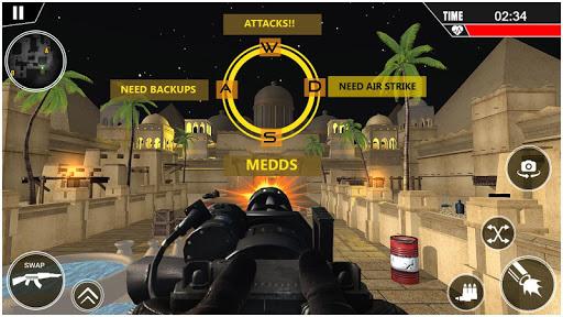 Grand Gun War Shoot 3D - Gameplay image of android game