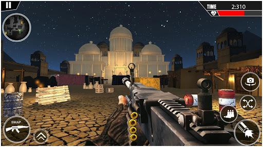 Grand Gun War Shoot 3D - Gameplay image of android game