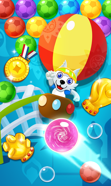 Bubble Pop Legend Soccer - عکس بازی موبایلی اندروید