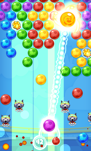 Bubble Pop Legend Soccer - عکس بازی موبایلی اندروید