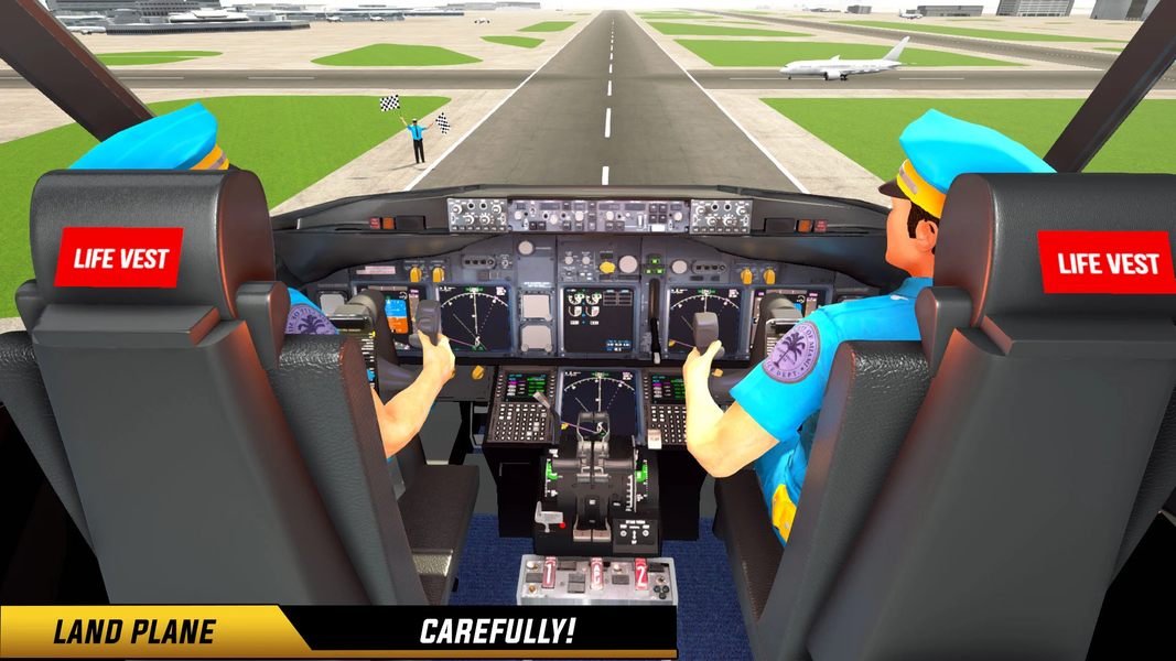 Plane Games - Plane Simulator - عکس بازی موبایلی اندروید