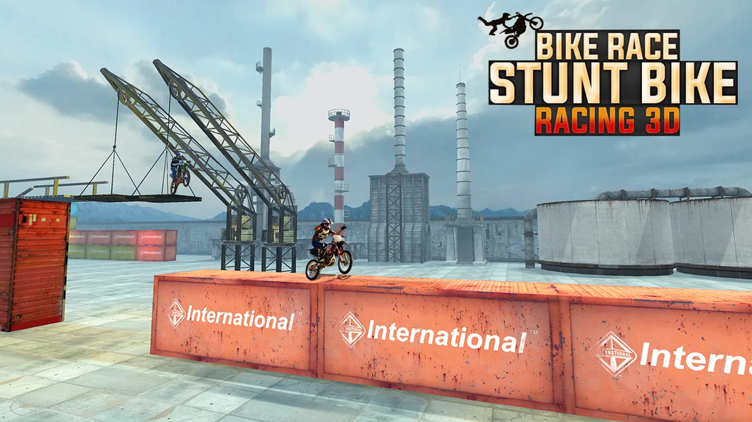 Bike Race : Stunt Bike Racing - Gameplay image of android game