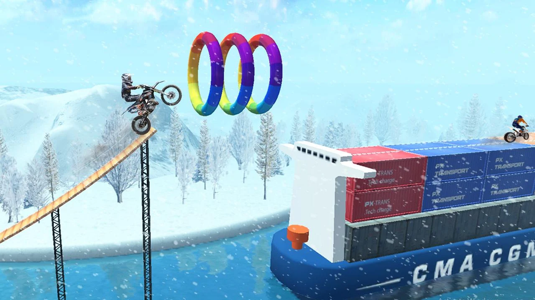 Bike Stunt Race Master 2024 - Gameplay image of android game