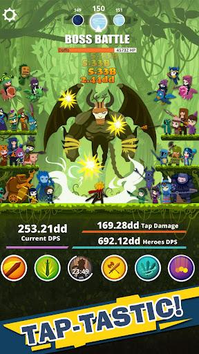Tap Titans - Gameplay image of android game