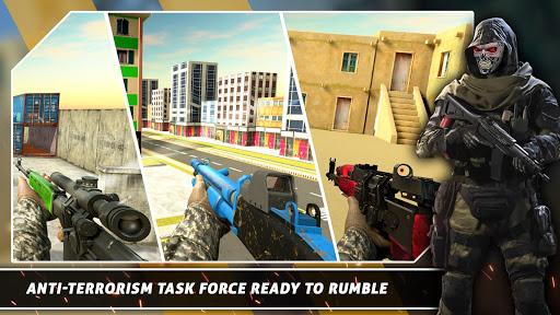 Real FPS Gun Strike : Commando shooting games - Gameplay image of android game