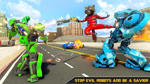 Raccoon City Robot Games - Gameplay image of android game