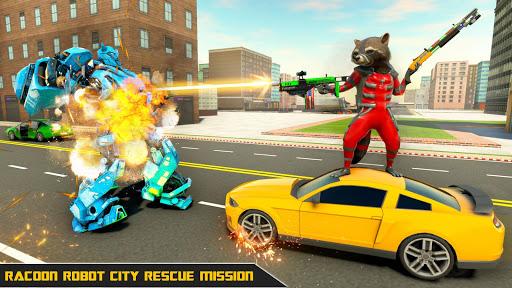 Raccoon City Robot Games - Gameplay image of android game