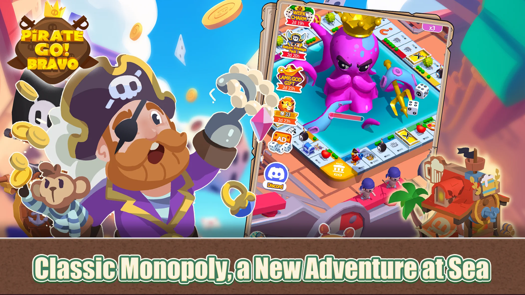 Pirate Go: Bravo - عکس بازی موبایلی اندروید