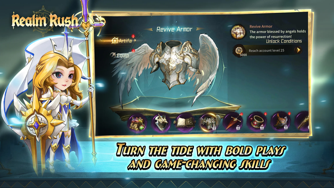 Realm Rush – Brave the Chaos - عکس بازی موبایلی اندروید